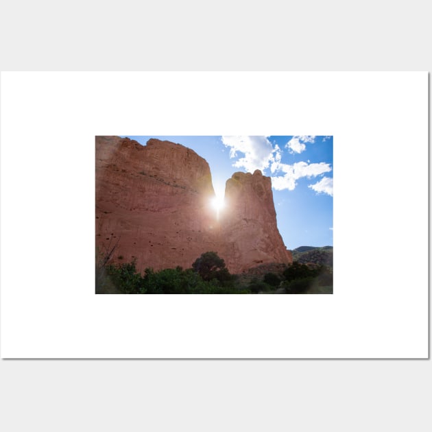 Sunshine Cliff at Garden of the Gods Wall Art by photosbyalexis